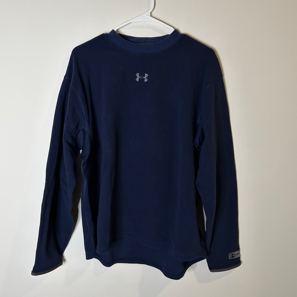 Men's Under Armour Fleece Athletic Shirt Size Large - Picture 1 of 5